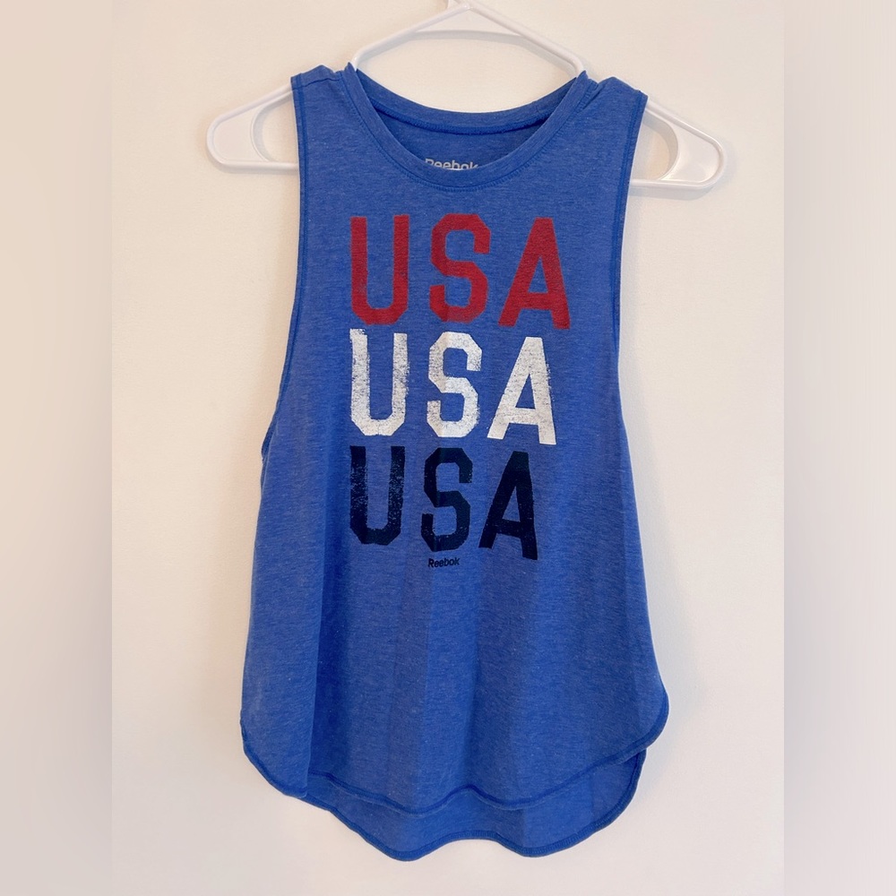Reebok Women’s Size XS USA cute tank top!